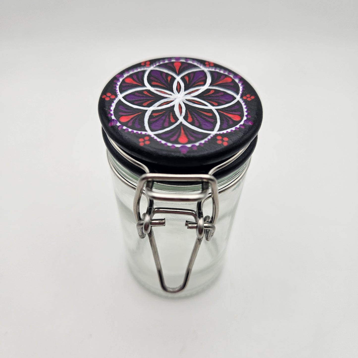 2 oz Jar - White Seed of Life (UV)