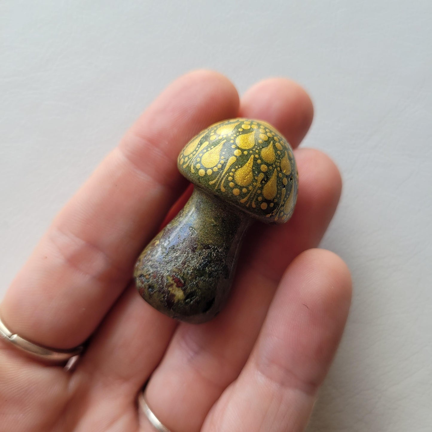 Dragon's Blood Stone -Medium Mandala Mush - Bdotartsy