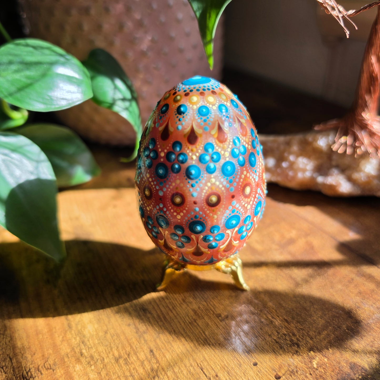 Red calcite Egg