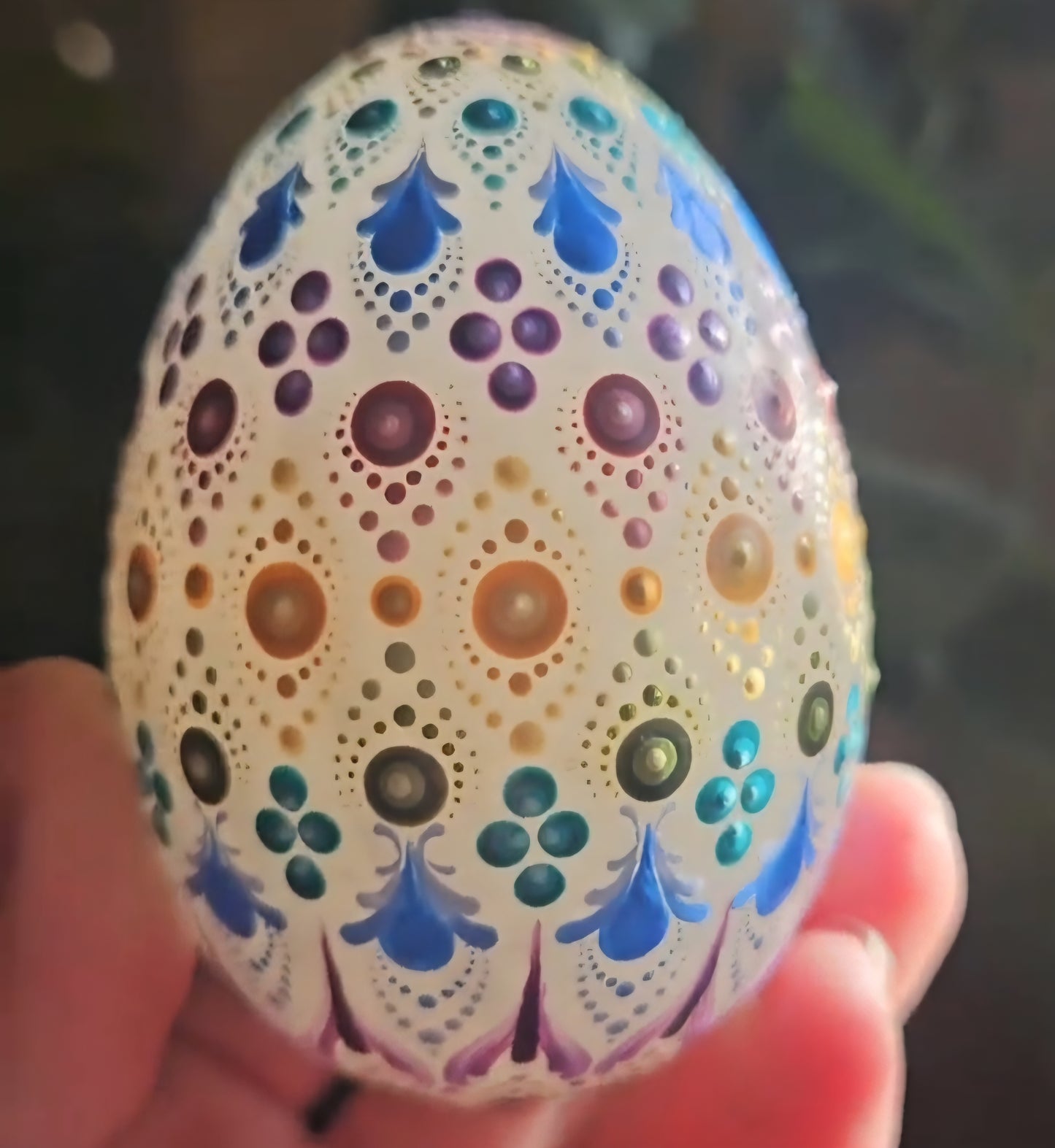 Pastel Banded Onyx Egg