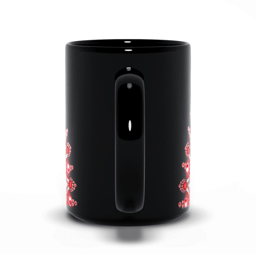 Red Mandala Mug - Bdotartsy