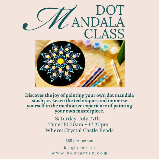 July 27th Dotting Class