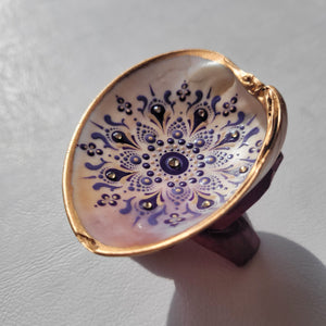 Mini Shell Mandala Dish
