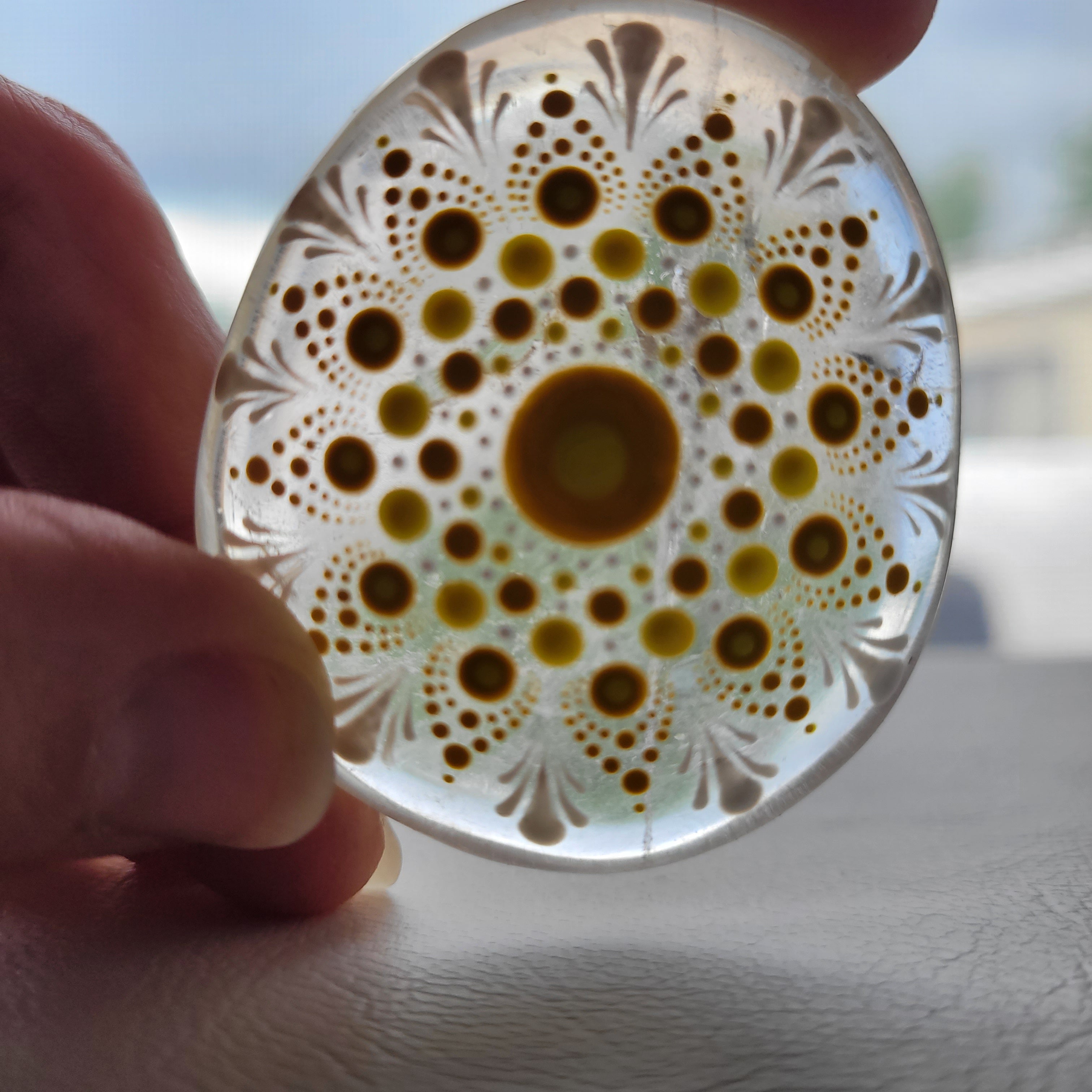 Clear Quartz Mandala