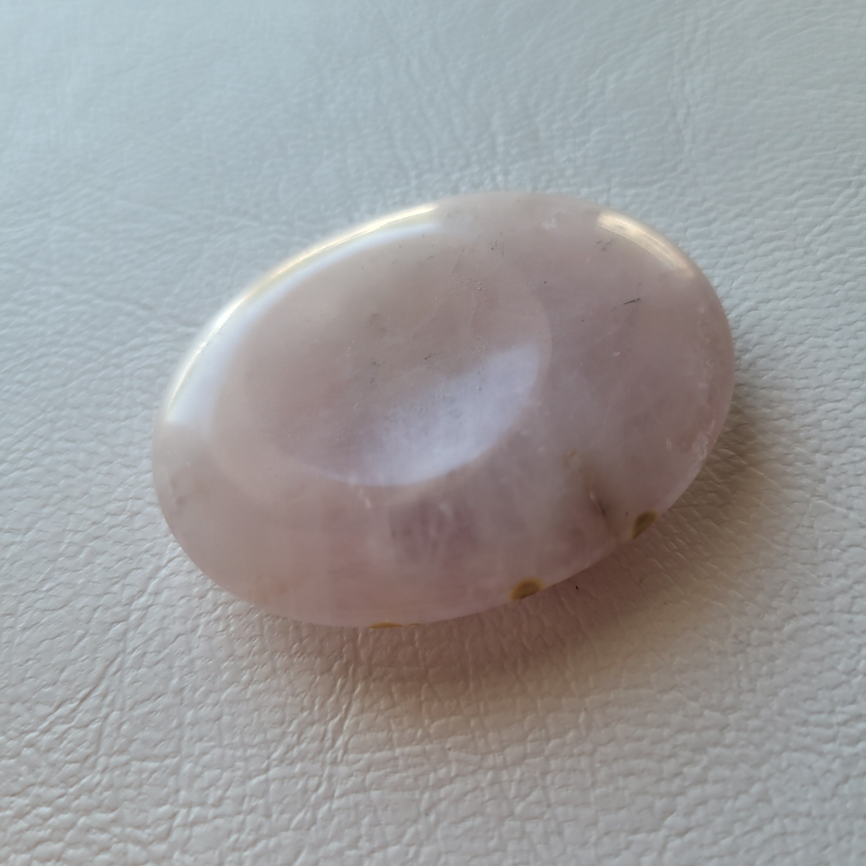 Rose Quartz Fidget Stone