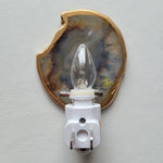 Charger l&#39;image dans la galerie, Agate nightlight - Brown and Green
