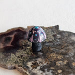 Load image into Gallery viewer, Mini Carved Mushroom - Larvikite
