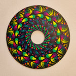 Cargar imagen en el visor de la galería, Glowing Oceanic Visions - UV Vinyl Record 6.5&quot; (original)
