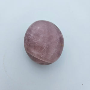 Rose Quartz UV Mandala Palm Stone