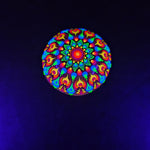 Cargar imagen en el visor de la galería, Smoky Quartz - Large UV Mandala Mushroom Crystal
