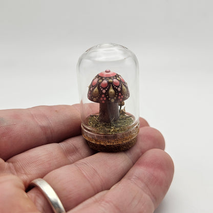 Mandala Mushroom Crystal Terrarium