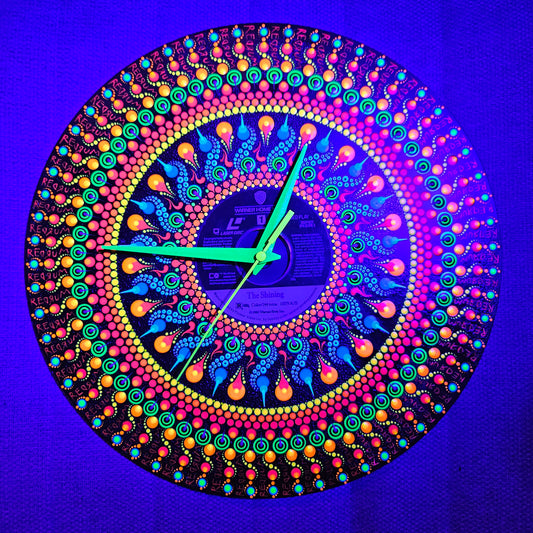 The Shining Laserdisc mandala clock (Original)