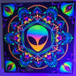 Beam Me to Infinity - UV Alien Mandala (Original)