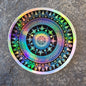 3" Frozen Introspection- Holographic sticker - Bdotartsy