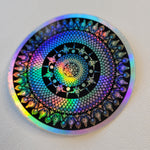 Load image into Gallery viewer, 3&quot; Frozen Introspection- Holographic sticker
