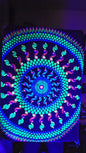 Neon Dream - UV Reactive Tapestry 40" x 30" (100x75cm)