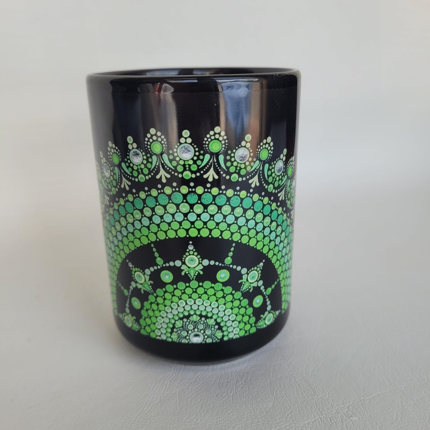 Green Mandala Mug - Bdotartsy