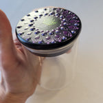 Cargar imagen en el visor de la galería, Plant series - 6 oz Jar - Snake Mandala - Bdotartsy
