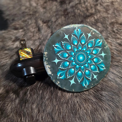 Agate nightlight - Turquoise