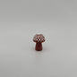 Mini Carved Mushroom - Red Jasper