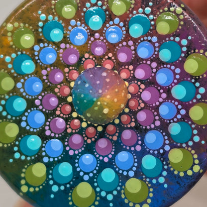 2 oz Jar - Rainbow Mushroom