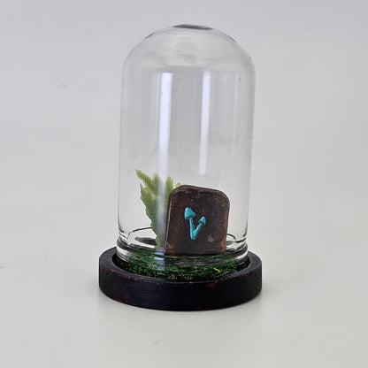 Mandala Mushroom Crystal Terrarium