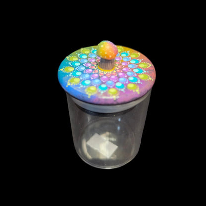 2 oz Jar - Rainbow Mushroom