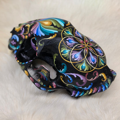 Bobcat Skull - Pastel