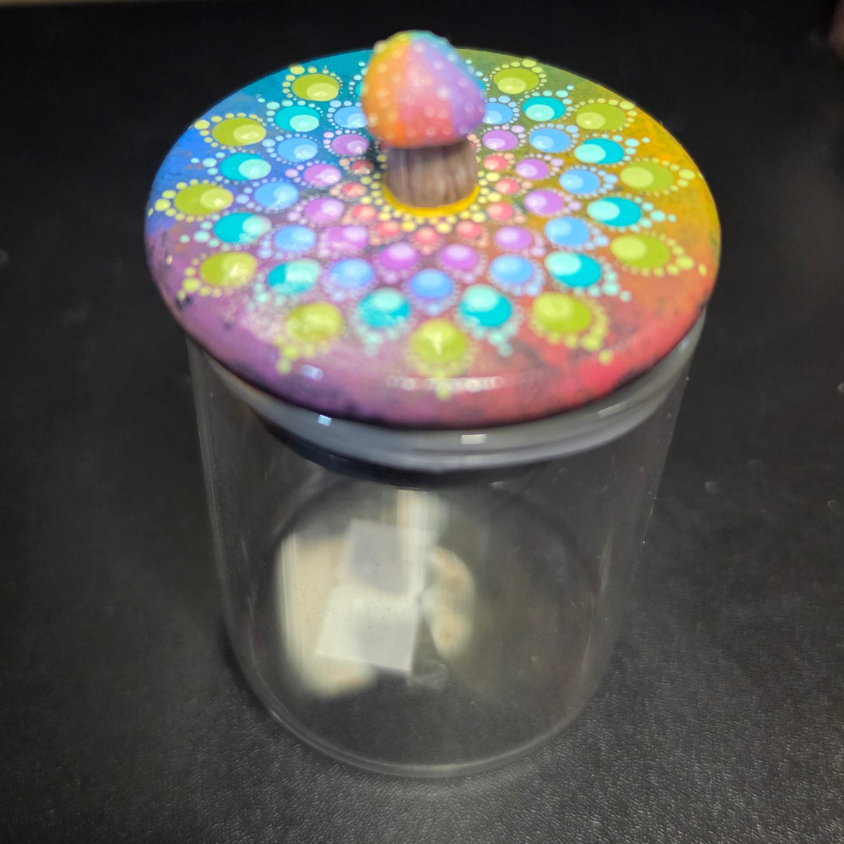2 oz Jar - Rainbow Mushroom