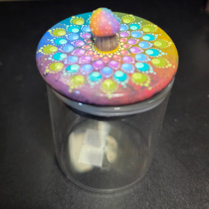 2 oz Jar - Rainbow Mushroom