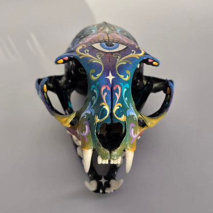 Cat Skull Third Eye