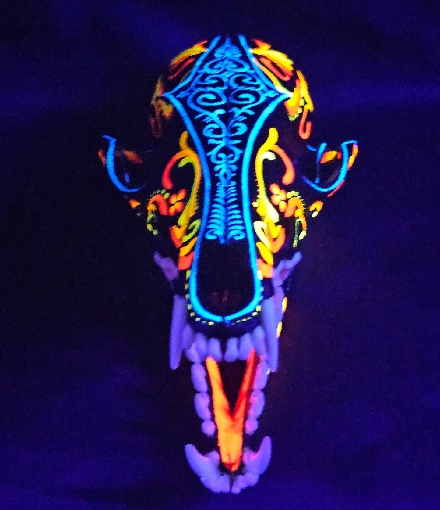 Filigree Fire - Fox Skull