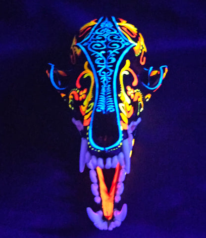 Filigree Fire - Fox Skull
