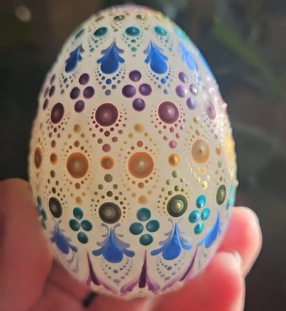 Pastel Banded Onyx Egg