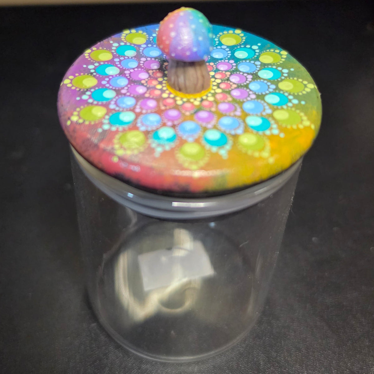2 oz Jar - Rainbow Mushroom