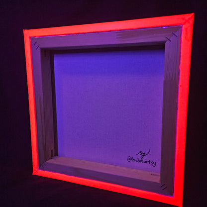 Prismatic Vortex - UV Torus Mandala (Original)