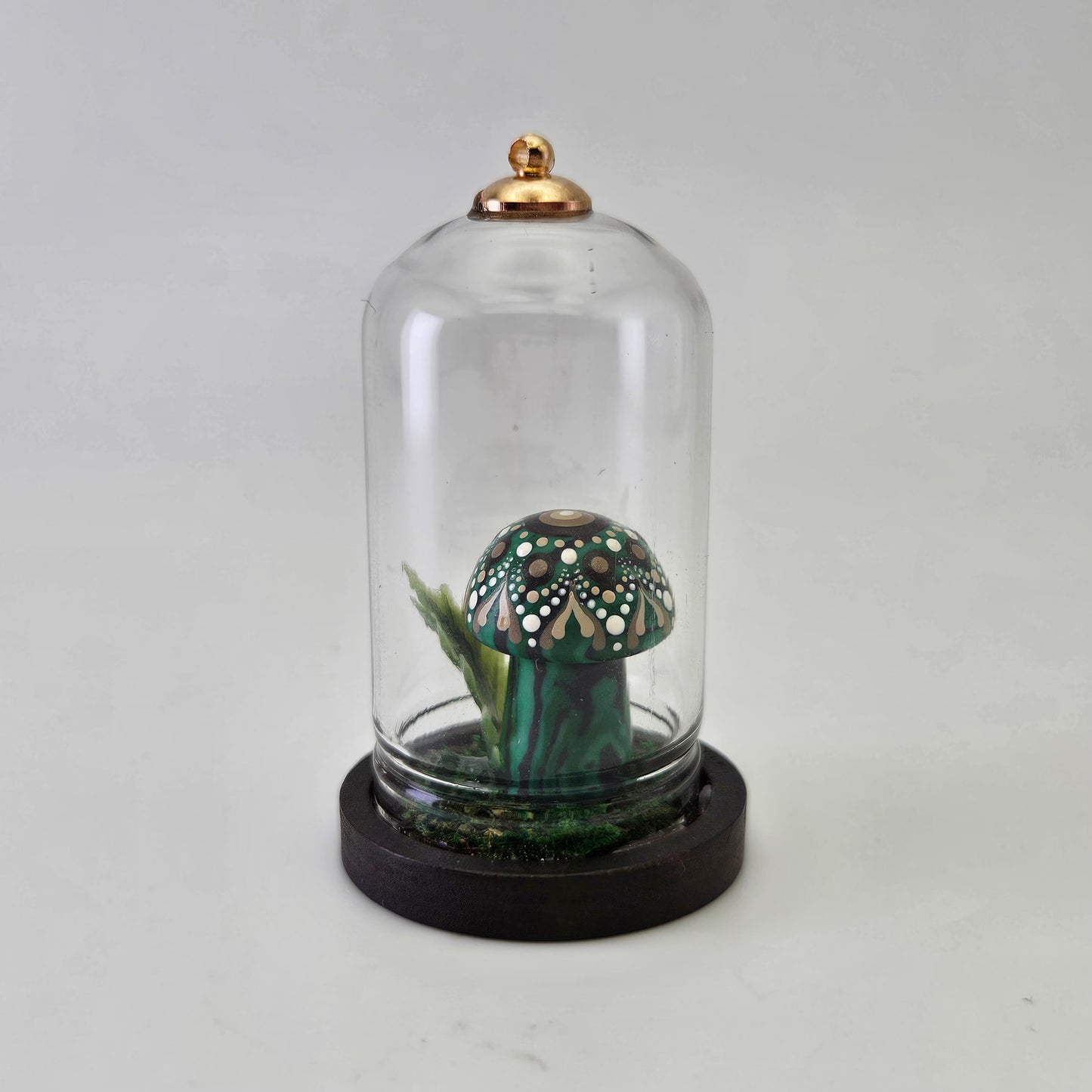 Mandala Mushroom Crystal Terrarium