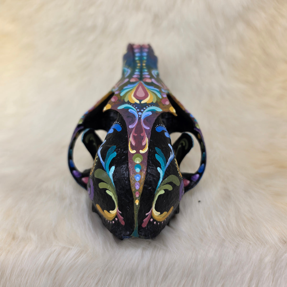 Fox Skull - Pastel Rainbow