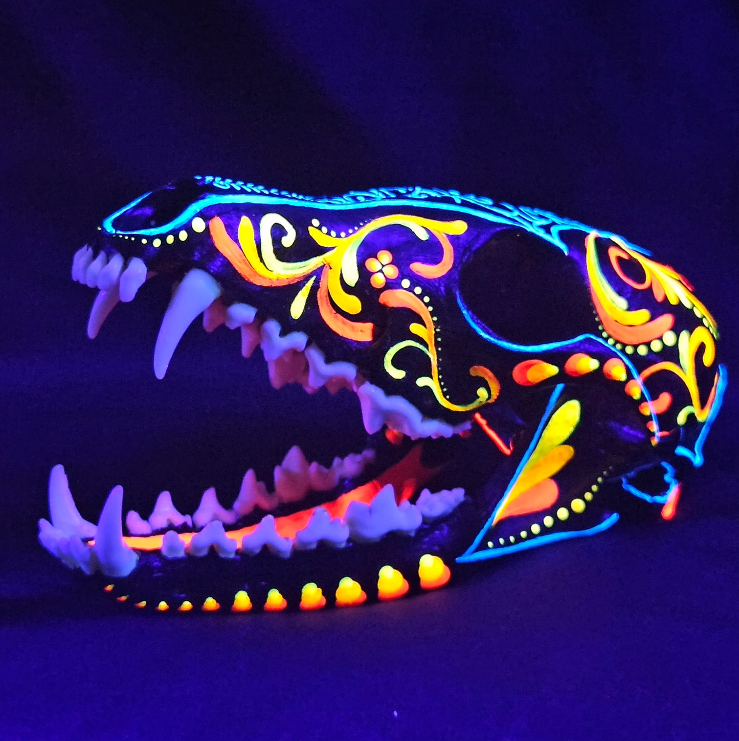 Filigree Fire - Fox Skull