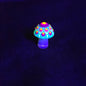 Mini Carved Mushroom - UV/Glow