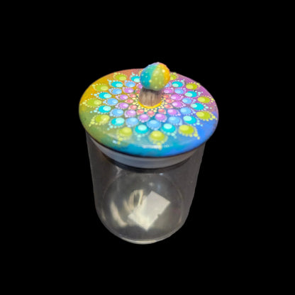 2 oz Jar - Rainbow Mushroom