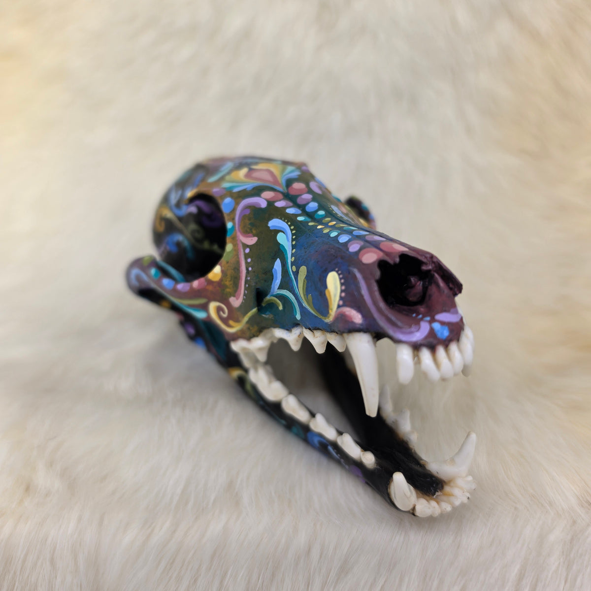 Fox Skull - Pastel Rainbow