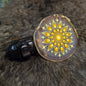 Agate nightlight - Yellow