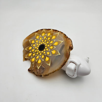 Agate nightlight - Sunflower