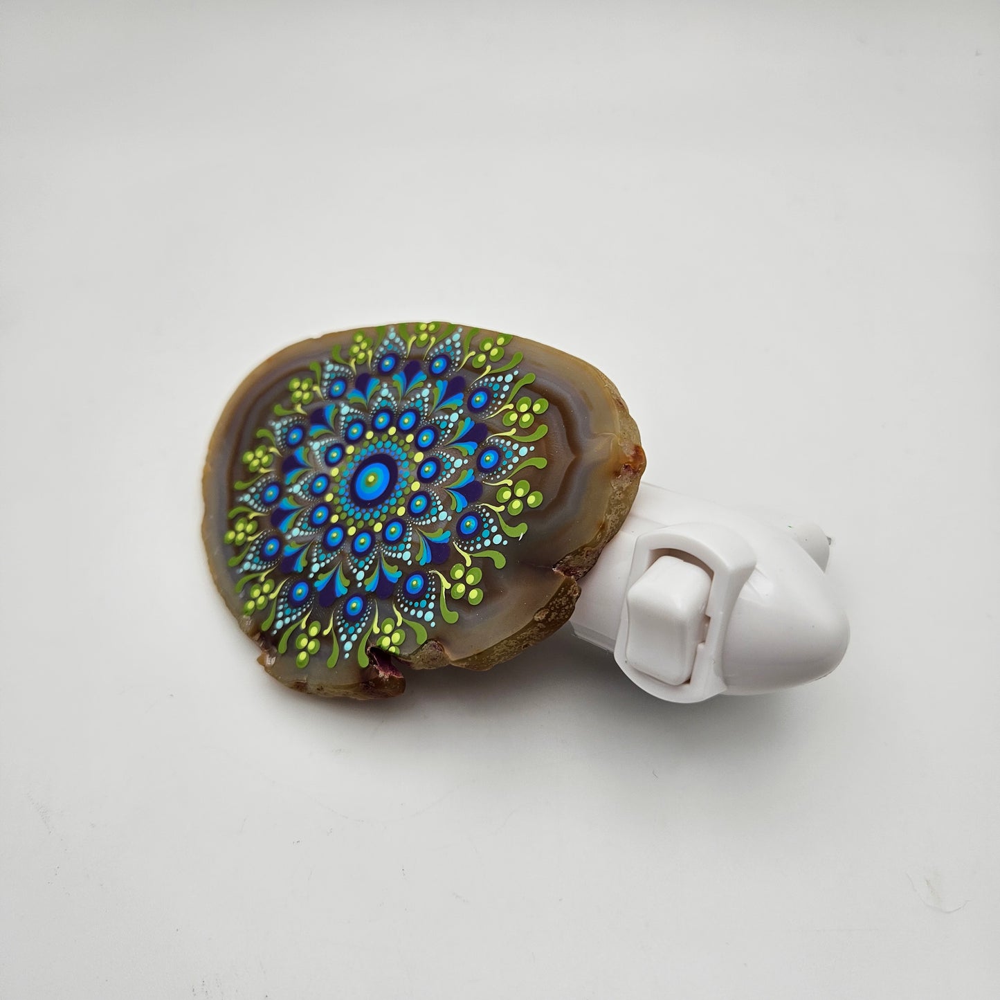 Agate nightlight - Black & Yellow