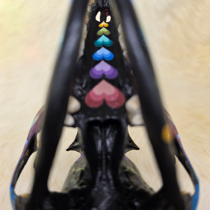 Fox Skull - Pastel Rainbow