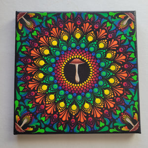 Mushroom Mandala 10x10