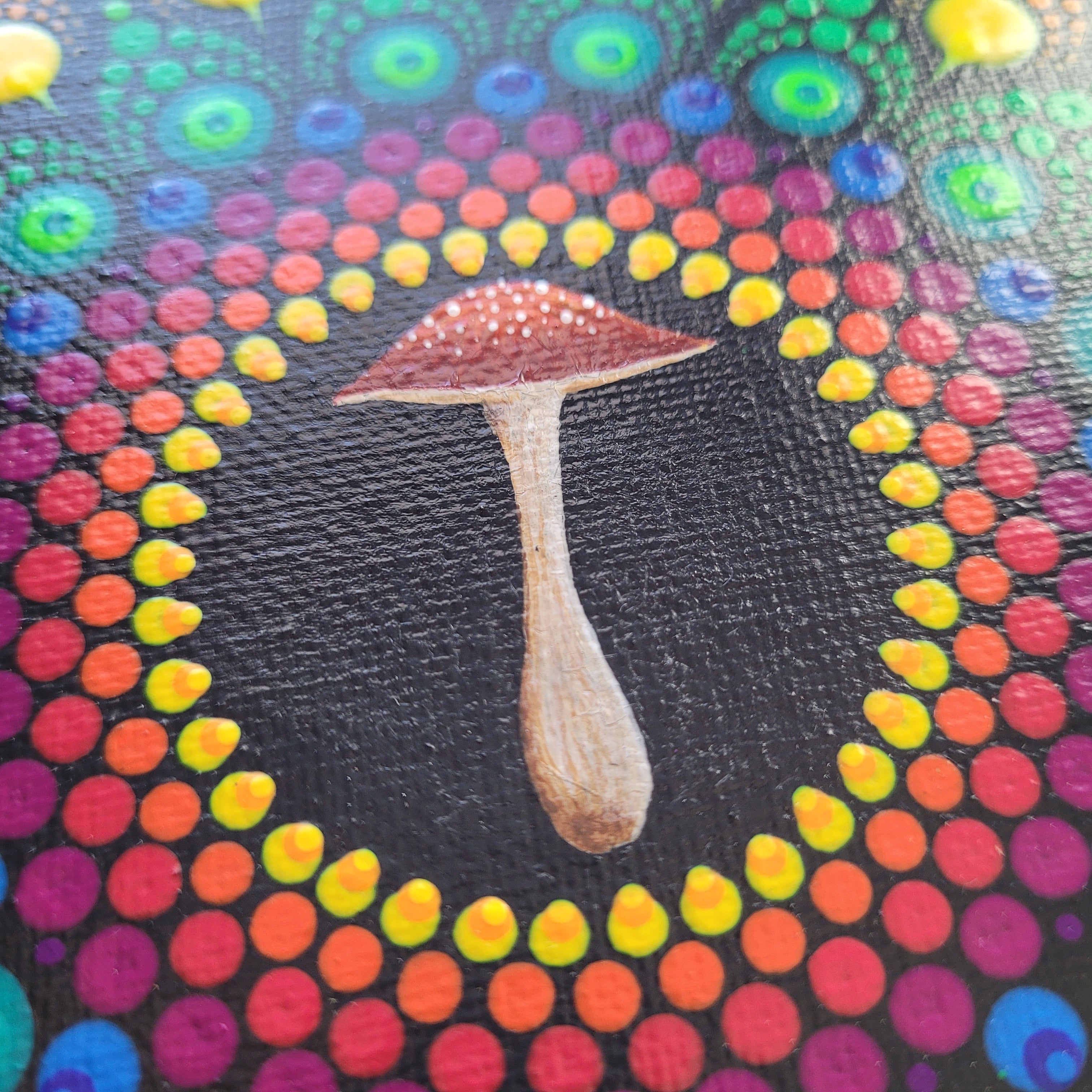 Mushroom Mandala 10x10
