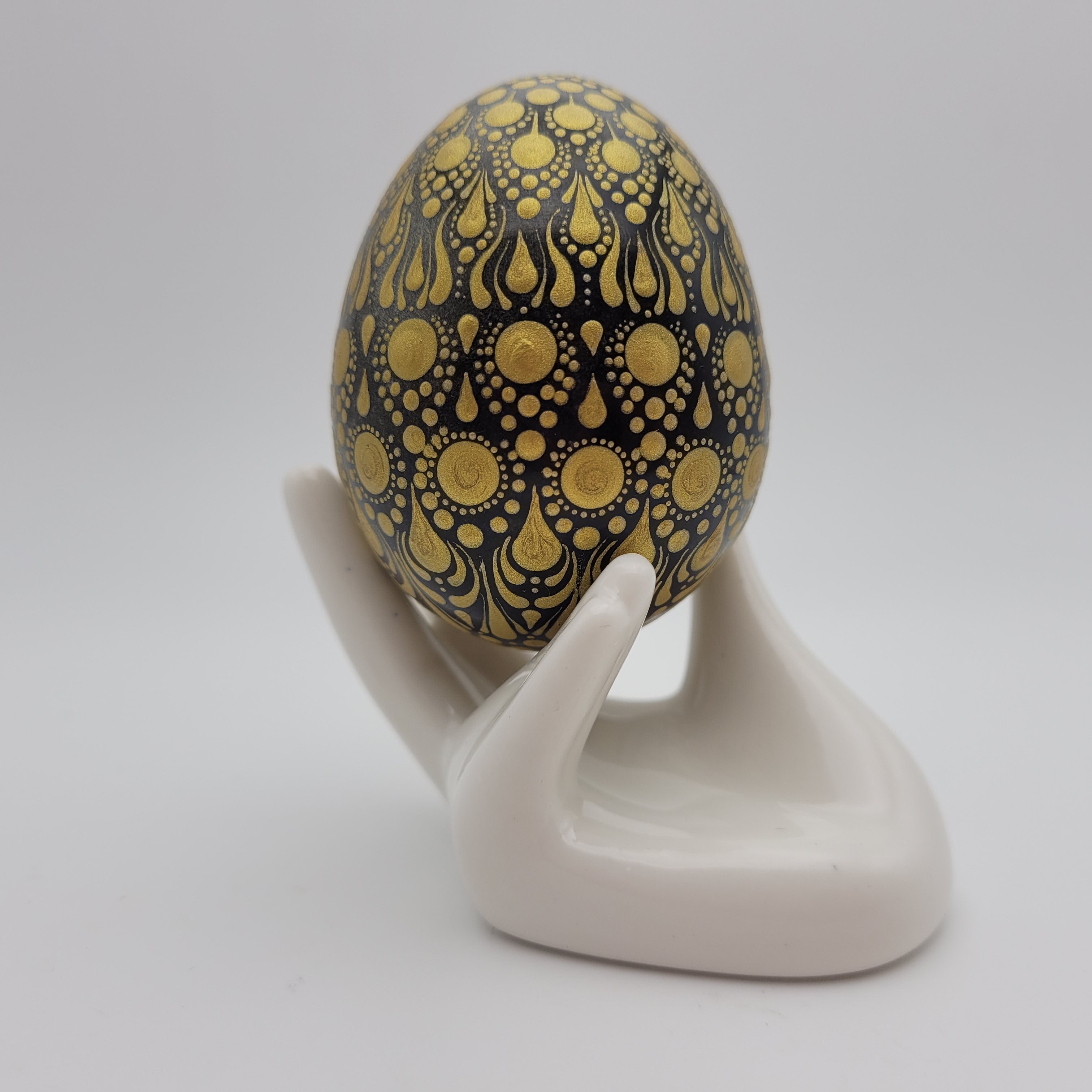 Gold Sheen Obsidian Egg