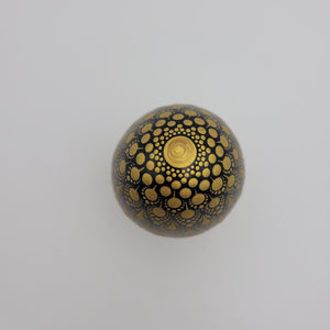 Gold Sheen Obsidian Egg